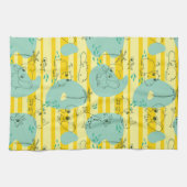 Stoffen die met water spelen 2 theedoek (Horizontaal)