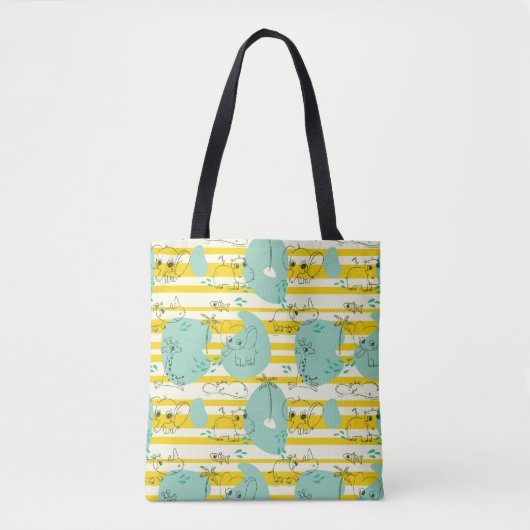 Stoffen die met water spelen 2 tote bag (Voorkant)
