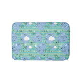 Stoffen die met water spelen 3 badmat (Voorkant)