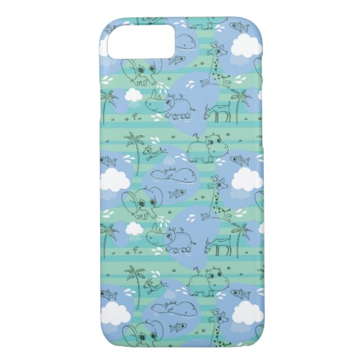 Stoffen die met water spelen 3 Case-Mate iPhone case (Achterkant)