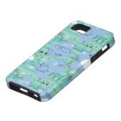 Stoffen die met water spelen 3 Case-Mate iPhone case (Onderkant)