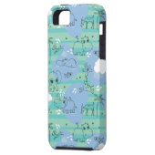 Stoffen die met water spelen 3 Case-Mate iPhone case (Achterkant Links)