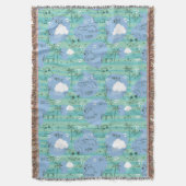 Stoffen die met water spelen 3 deken (Voorkant Verticaal)