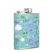 Stoffen die met water spelen 3 heupfles (Rechts)