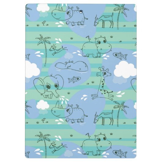 Stoffen die met water spelen 3 klembord (Achterkant)