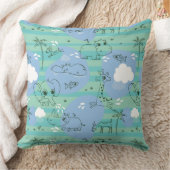 Stoffen die met water spelen 3 kussen (Deken)