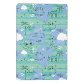 Stoffen die met water spelen 3 mini klembord (Achterkant)