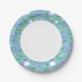 Stoffen die met water spelen 3 papieren bordje (Voorkant)