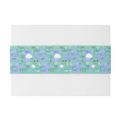 Stoffen die met water spelen 3 uitnodigingen wikkel (Achterkant Voorbeeld)