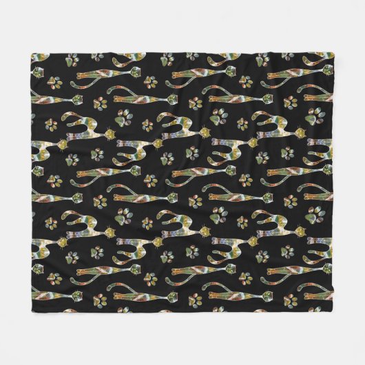 Stoffen Fleece Deken (Voorkant (Horizontaal))