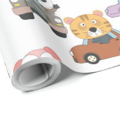 Stoffen in auto's cadeaupapier (Rol Hoek)