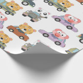 Stoffen in auto's cadeaupapier (Hoek)