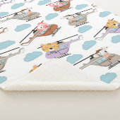 Stoffen in helikopterpatronen sherpa deken (3/4)