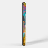 Stoffen kleurrijke katten Case-Mate iPhone case (Achterkant / Rechts)