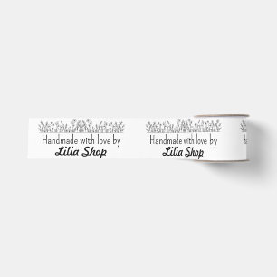 Stoffen met eigen naam of bedrijfsnaam grosgrain lint