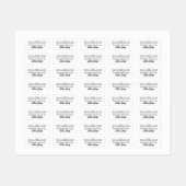 Stoffen met eigen naam of bedrijfsnaam labels (Vel)