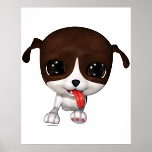 Stoffen Puppies: PawPaw Wall Poster