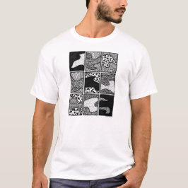 "Stoffen Stormen" Mannen T-Shirt