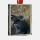 Stoffen stormen metalen ornament (Rechts)