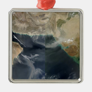 Stoffen stormen metalen ornament