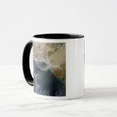 Stoffen stormen mok (Voorkant links)