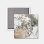 Stoffen stormen over het Midden-Oosten Magneet (Voorkant / Achterkant)