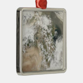 Stoffen stormen over het Midden-Oosten Metalen Ornament (Rechts)