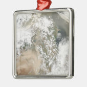 Stoffen stormen over het Midden-Oosten Metalen Ornament (Links)