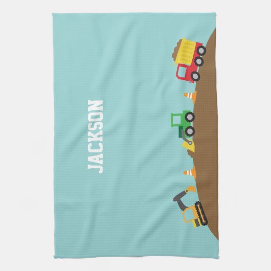 Stoffen voor de bouw van jongens theedoek (Verticaal)