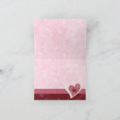 Stoffenharten, Knuffels 'n Kusjes Kaart (Binnen)