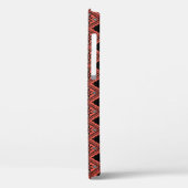 Stoffenpatronen: blauwe achtergronddecoratie. Case-Mate iPhone case (Achterkant / Links)
