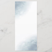 stoffig blau aquarel Menu (Achterkant)