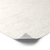 Stoffig blau champagne oefendiner welkom Pos Poster (Hoek)