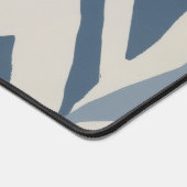Stoffig blau kust batik Parang chevron geometrisch Bureaumat (Hoek)
