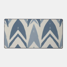 Stoffig blau kust batik Parang chevron geometrisch Bureaumat