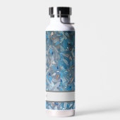 Stoffig Blauw Aangepaste Waterfles (Links)