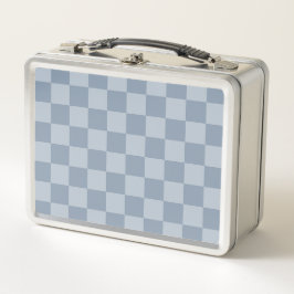 Stoffig blauw dambord