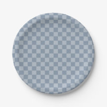 Stoffig blauw dambord