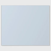 Stoffig Blauw Effen Kleur Eenvoudig Minimalistisch Cadeaupapier (Vlak)