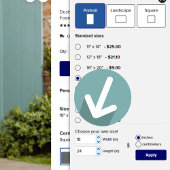 Stoffig Blauw Goud Bloemen 11 Tafels Trouwstoelen Poster