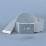 Stoffig Blauw Minimalistisch Modern Elegant Monogr Riem<br><div class="desc">Introductie van ons Dusty Blue Minimalist Modern Monogram Elegant Collectie: Verhoog uw stijl met ingetogen verfijning en tijdloze charme. Ons collectie heeft minimalistische design in een rustgevende stoffige blauwe tint, versterkt met elegante monogrammen op maat van uw persoonlijke smaak. Van verfijnde briefpapier tot veelzijdige accessoires, elk stuk in ons collectie...</div>