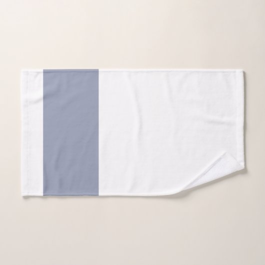 Stoffig Blauw Monogram Badhanddoek Set II Bad Handdoek (Handdoek)