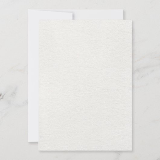 Stoffig Blauw Roos Goud Koraal Paarse Bruiloft Kaart (Achterkant)