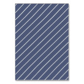 Stoffig blauw wilde bloem elegante bruiloft kaart (Achterkant)