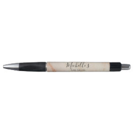 Stoffig bruin poeder chic pen