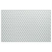 Stoffig denim & perzik kust botanisch stof (Yard (91,4 cm))