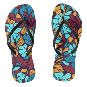 Stoffig patroon teenslippers