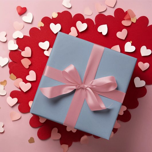 Stoffig Periwinkle Blauw Wrapping Paper Roll Cadeaupapier