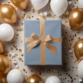 Stoffig Periwinkle Blauw Wrapping Paper Roll Cadeaupapier