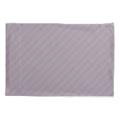 Stoffig Roos B48E92 / Cool Grey 8C92AC Stripes Kussensloop (Achterkant)